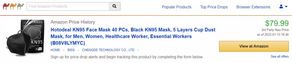 n95口罩正常价格（n95口罩正常价格多少钱）