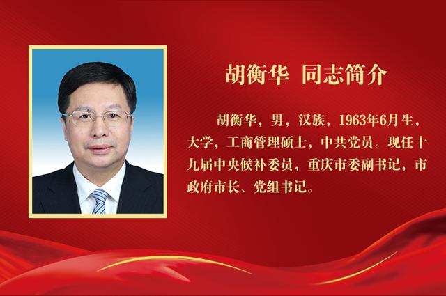 胡衡华当选重庆市市长