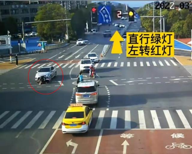 江西一大叔闯红灯被撞向女子索赔，交警硬核回应：你负全责
