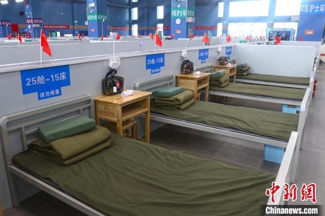 探访江西南昌首个方舱医院 正式投入使用