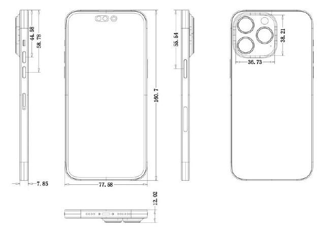 iPhone 14 Pro最新曝光：4800万像素主摄厚度更凸出