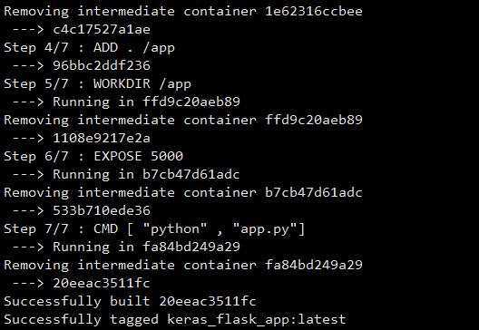 基于 docker 和 Flask 的深度学习模型部署
