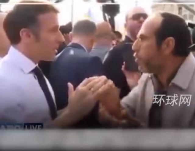 法国男子质问马克龙：如果普京决定关掉气阀怎么办？