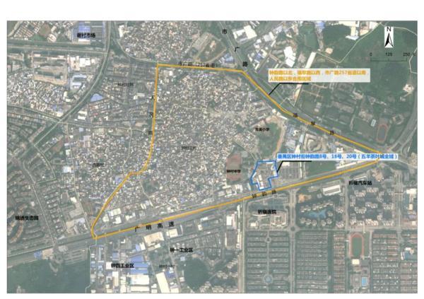 2022-04-07 广州番禺钟村街部分区域临时管控