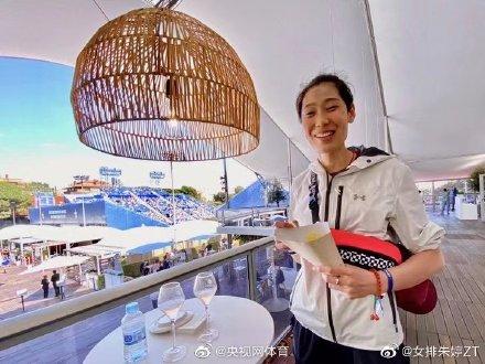 朱婷与网球梦幻联动
