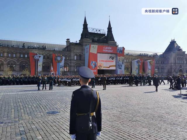 莫斯科举行红场阅兵总彩排