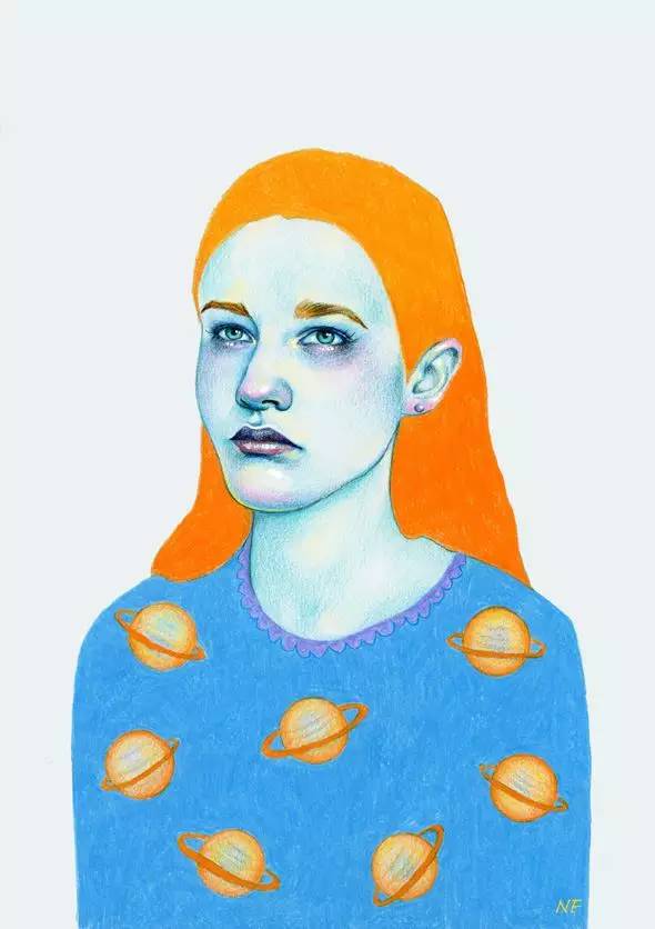 人物插画：Natalie Foss 我不是为你而活