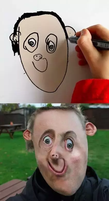 把熊孩子的简笔画熊孩子的简笔画图片大全