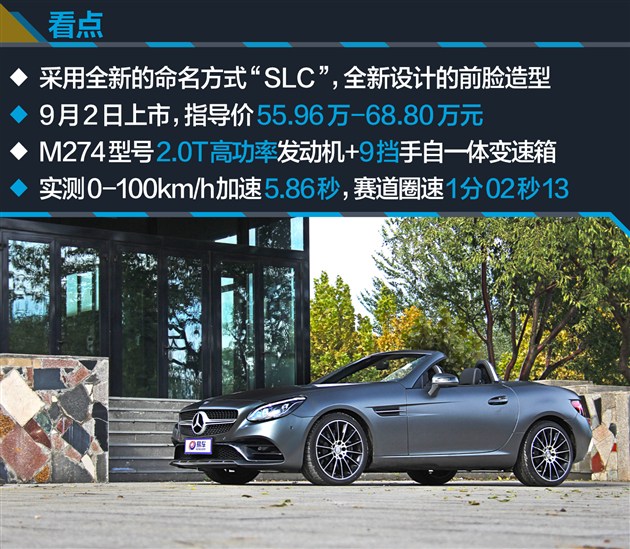 奔驰SLC 300性能测试 嘚瑟？你得缓踩油门