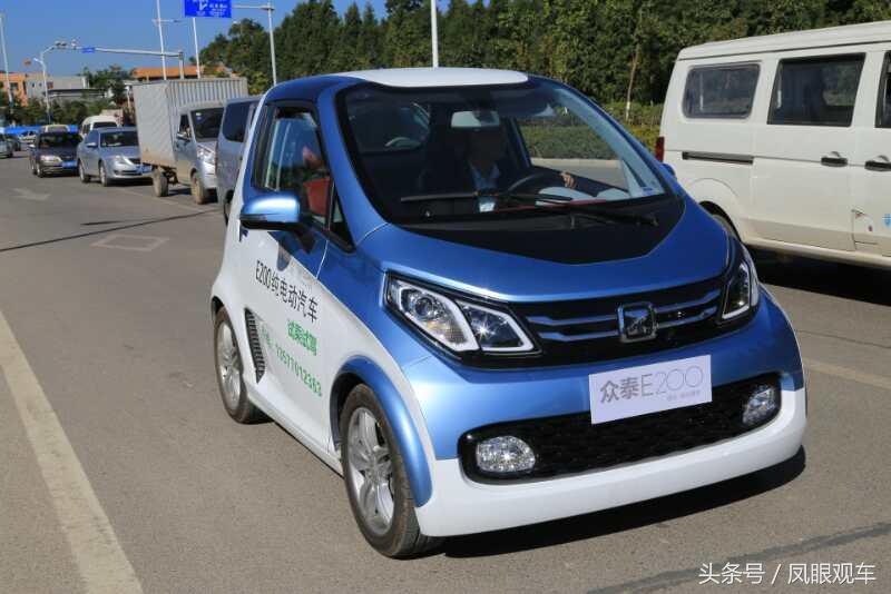 经济家庭第二车 试驾众泰E200