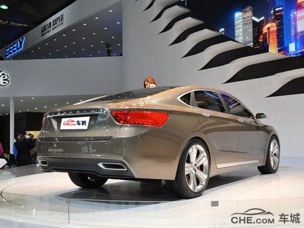 吉利帝豪EC9概念版设计 内饰丰富配置齐全