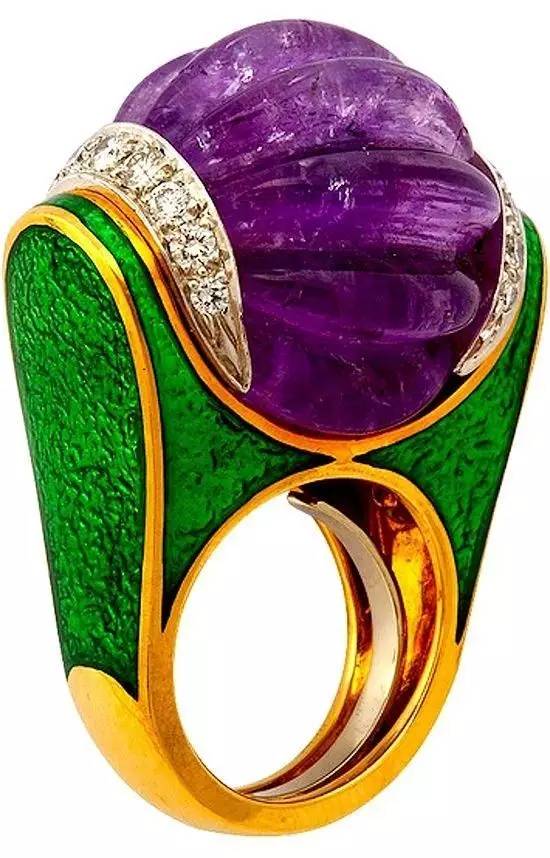 「文化」异形宝石镶嵌——全都是"套路"(托玛琳珠子怎样辨别真假) 第