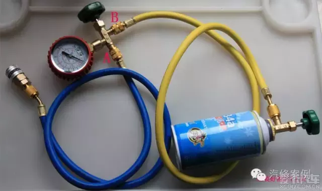 汽车空调怎么加氟，看完自己操作省几百大洋