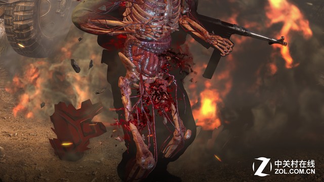 头敲碎腿打折 《狙击精英4》AN对比评测