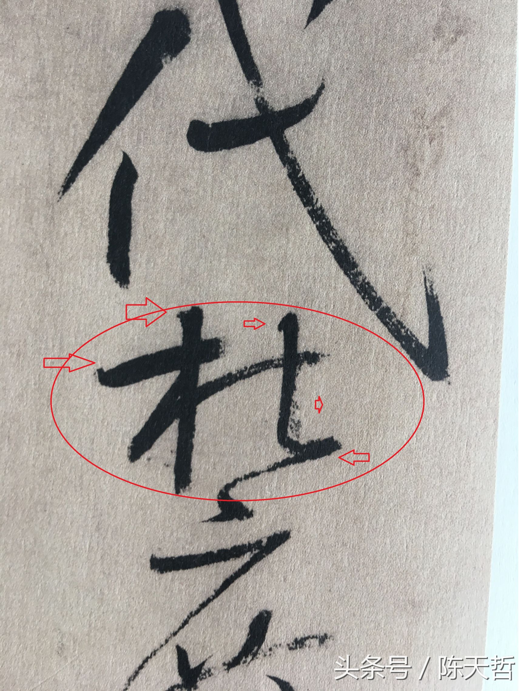 怀素也蒙人，狂草“木”旁6种变化字法，临帖感觉好往往也是个坑