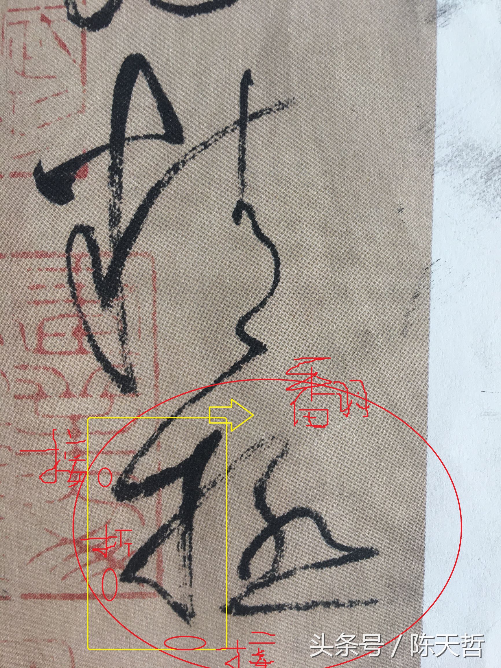 怀素也蒙人，狂草“木”旁6种变化字法，临帖感觉好往往也是个坑