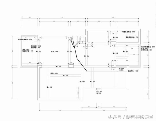 半地下室1房2厅Loft装修效果图：素装艳抹风格设计 showcase