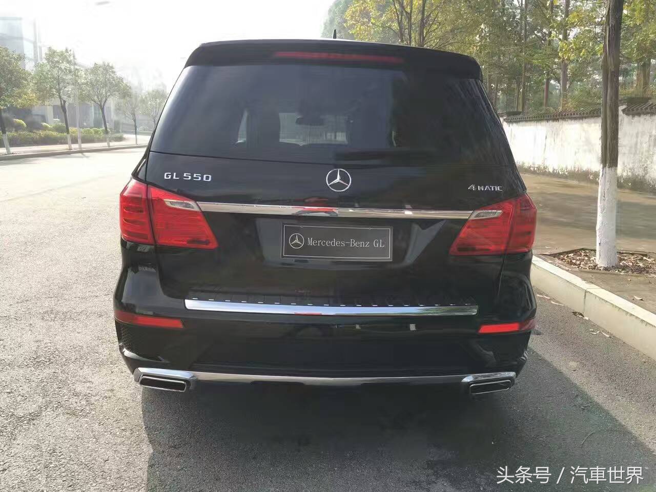 实拍：奔驰GL 550AMG版