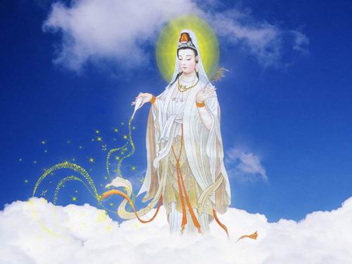 观世音菩萨是佛教中慈悲和智慧的象征,无论在大乘佛教还是在民间信仰