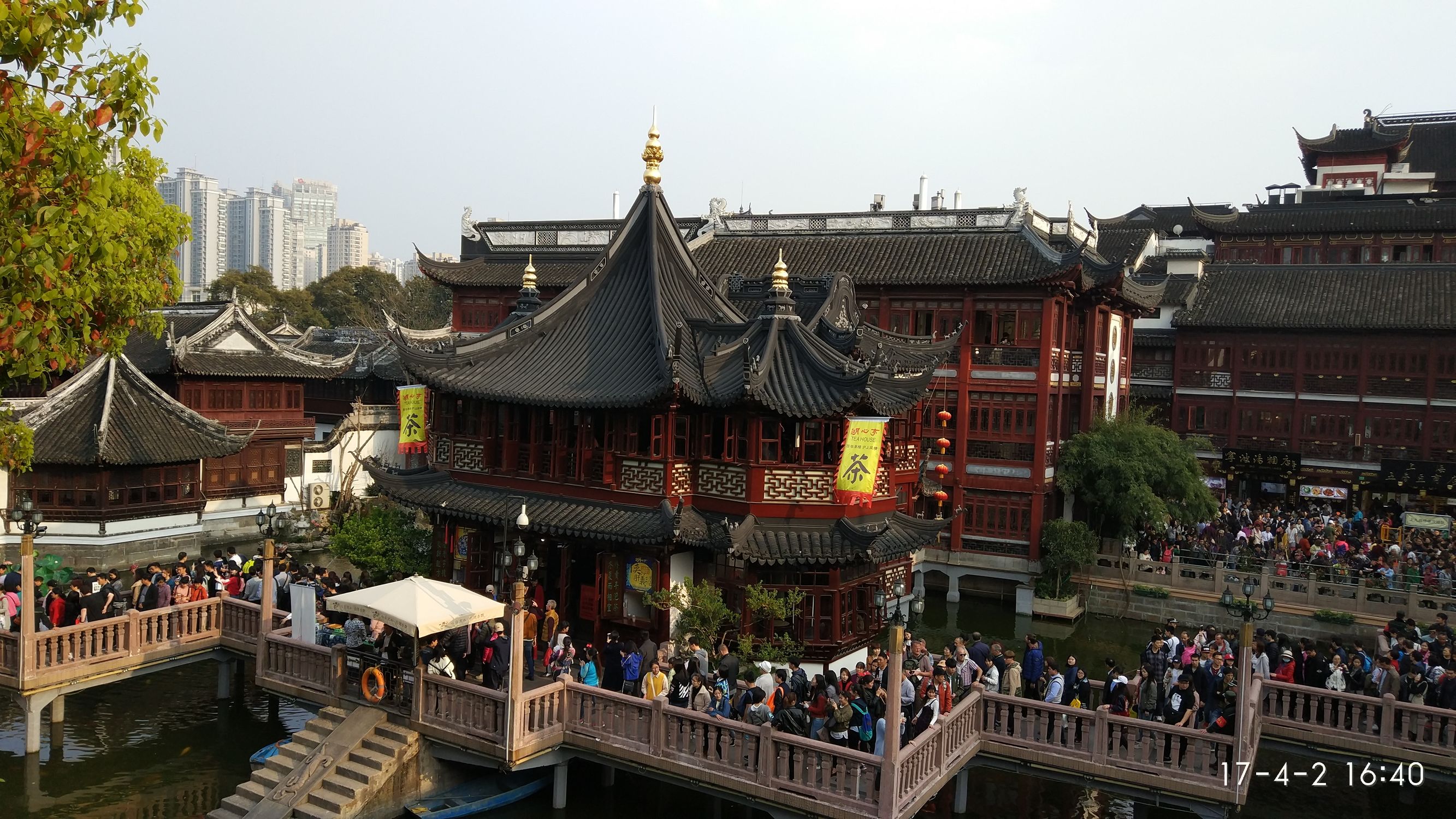 清明出游 上海 外滩灯塔-城隍庙-豫园-田子坊 一日游