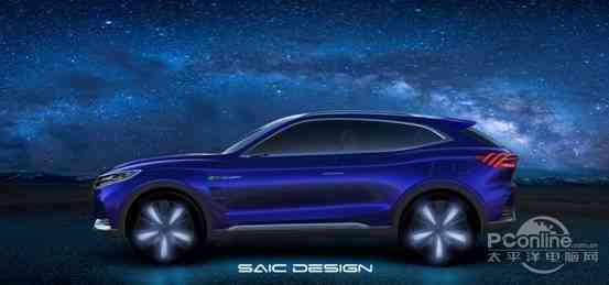 围观未来“黑科技”之车 荣威-光之翼VISION-E概念车静态品鉴