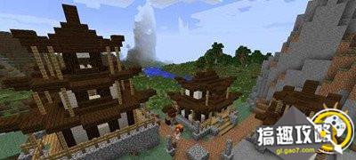 搞趣网：我的世界1.7.10更多村庄mod下载
