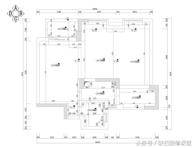 126㎡三室两厅现代简约风装修效果图，时尚实用空间设计