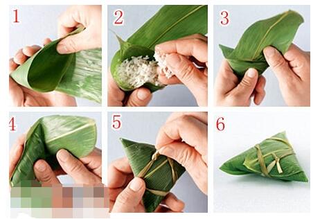 三角粽子的包法步骤如何包三角粽子步骤简单