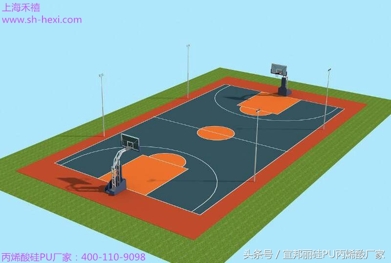 标准篮球场尺寸、面积和划线标准（附：标准篮球场尺寸图）