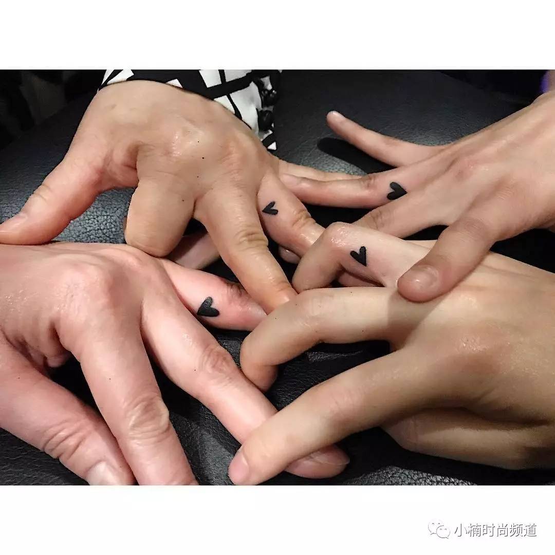 超适合偷偷刺的11款「指头刺青」！简单又有韵味！