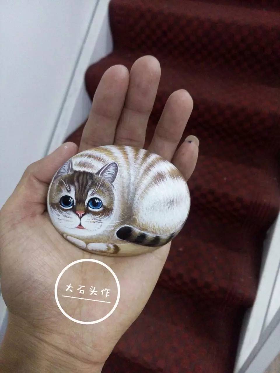 教你画萌萌的石头画!