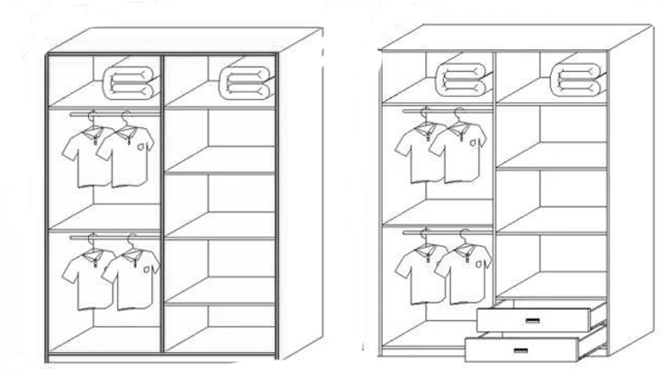 罗兰木门衣柜(专注人体工程学：揭秘罗兰衣柜的人性化细节)