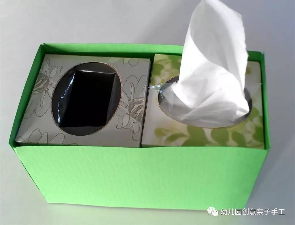 幼儿园废物利用手工：纸皮箱与盒子，变身小汽车等逗笑小孩