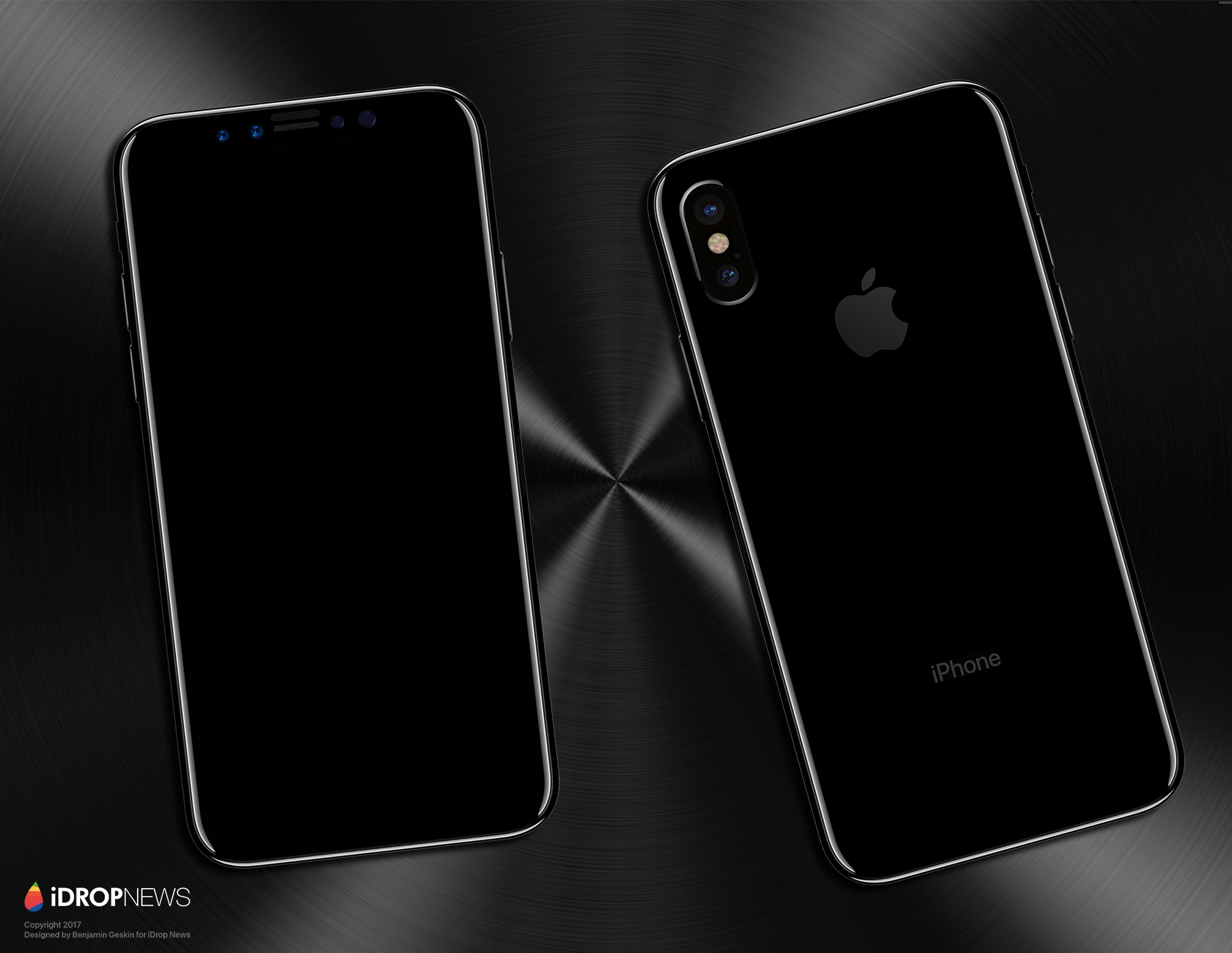 iPhone 8 和 iPhone 7 尺寸对比，小机身大屏