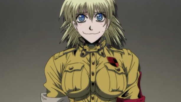 地狱之歌hellsing中最有魅力的角色,你,喜欢战争吗?