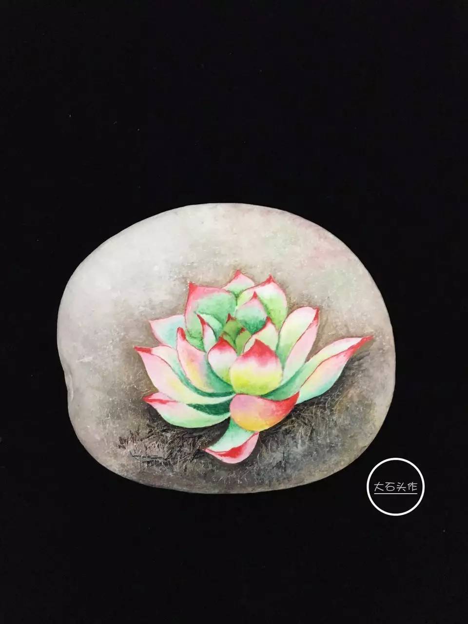 教你画萌萌的石头画!