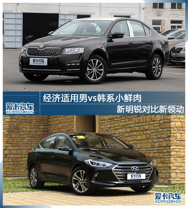 斯柯达全新明锐对比现代领动