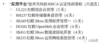 行业客户红帽Linux支持与培训服务整体解决方案