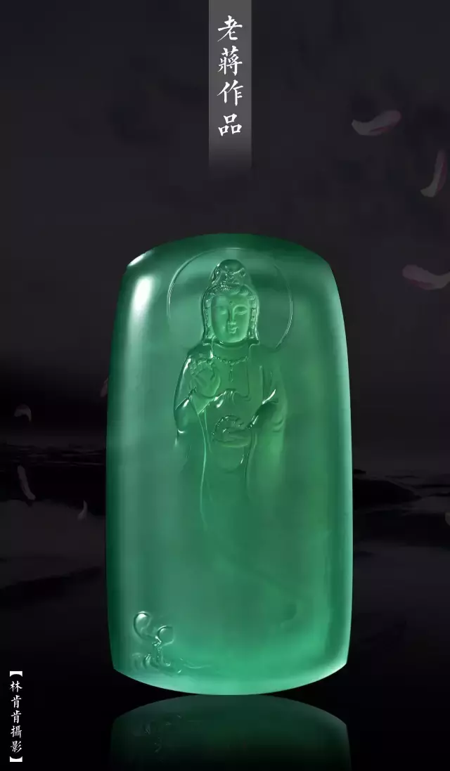 一件价值千万的翡翠观音,看看玉雕师是如何雕刻的(翡翠原石的好坏) 第