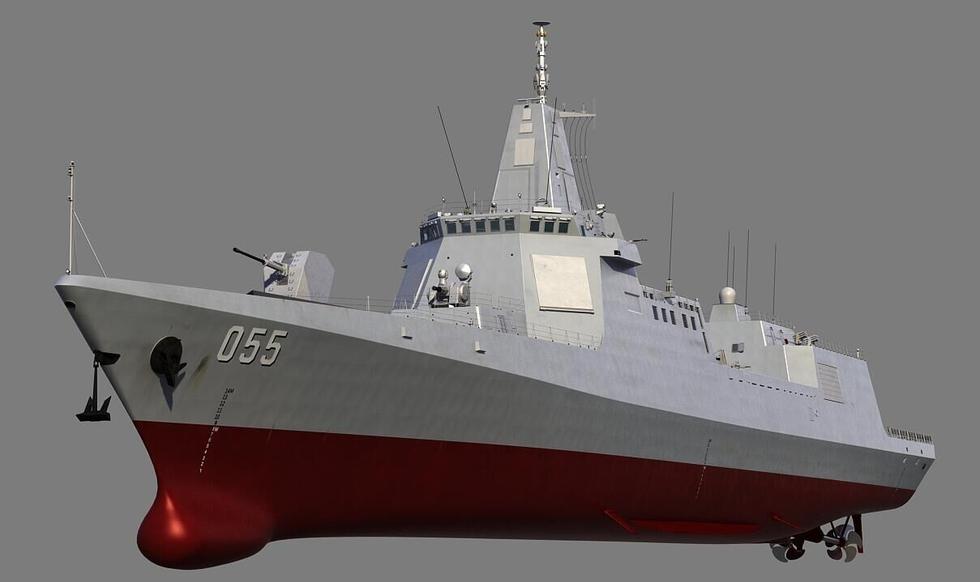 com/tags/zhongguo/ >中国 /a>055型万吨驱逐舰正式下水 首次证实具备