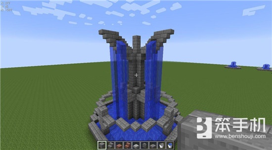 我的世界如何制作精美喷泉 MC喷泉制作