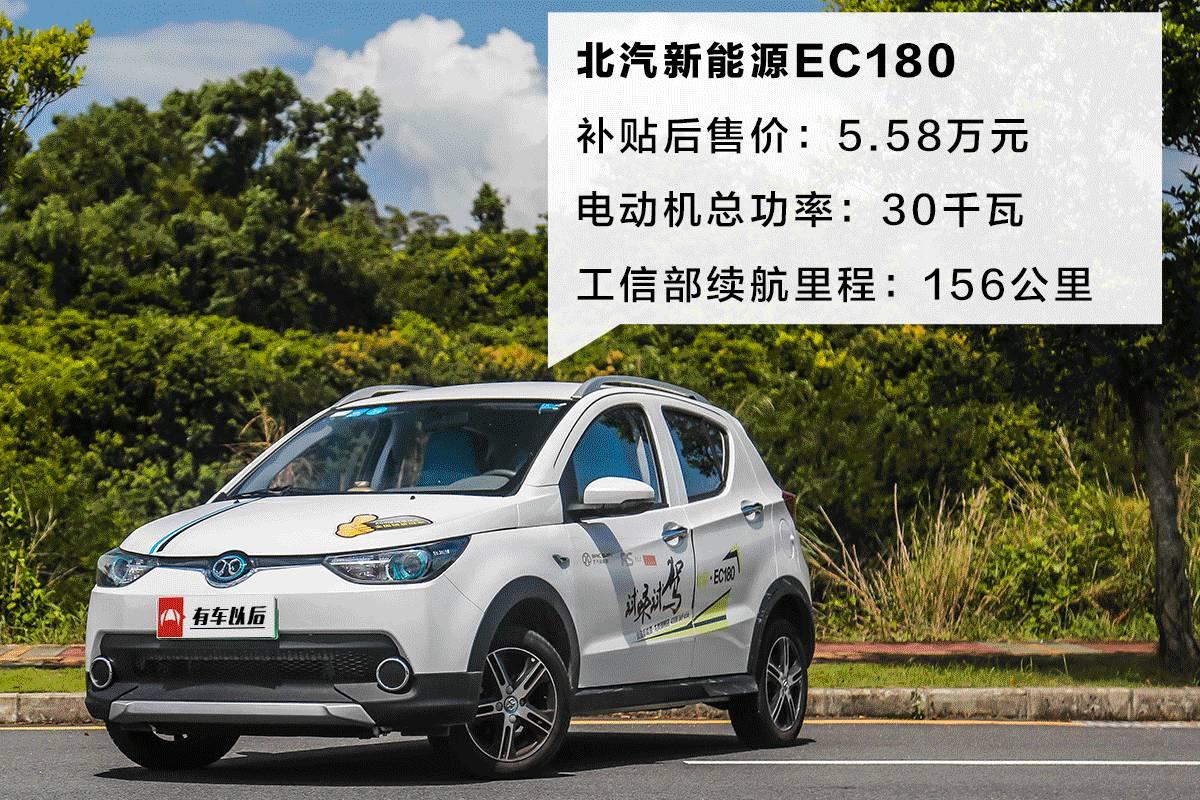 6万左右，中国最火、最便宜的5款纯电动汽车同场PK，谁最值得买？