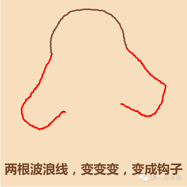 几笔画出雷锋