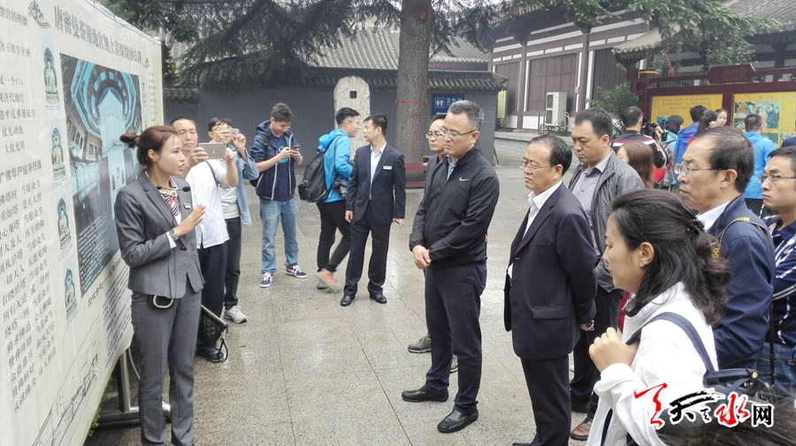 参观采访宝鸡法门寺随笔