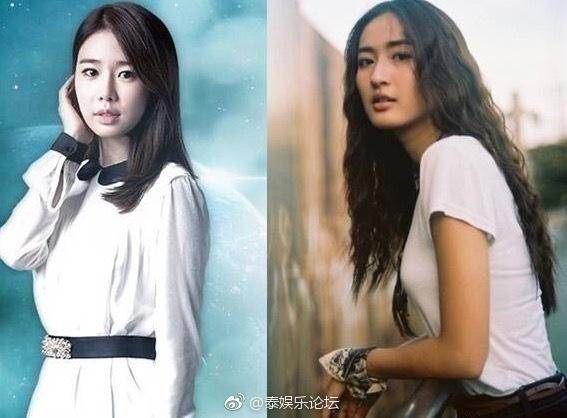 泰国电视剧《来自星星的你》比较了泰国版和韩国版主要演员的化妆印象