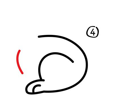儿童简笔画：小兔子白又白，一个教程学起来（附步骤图）