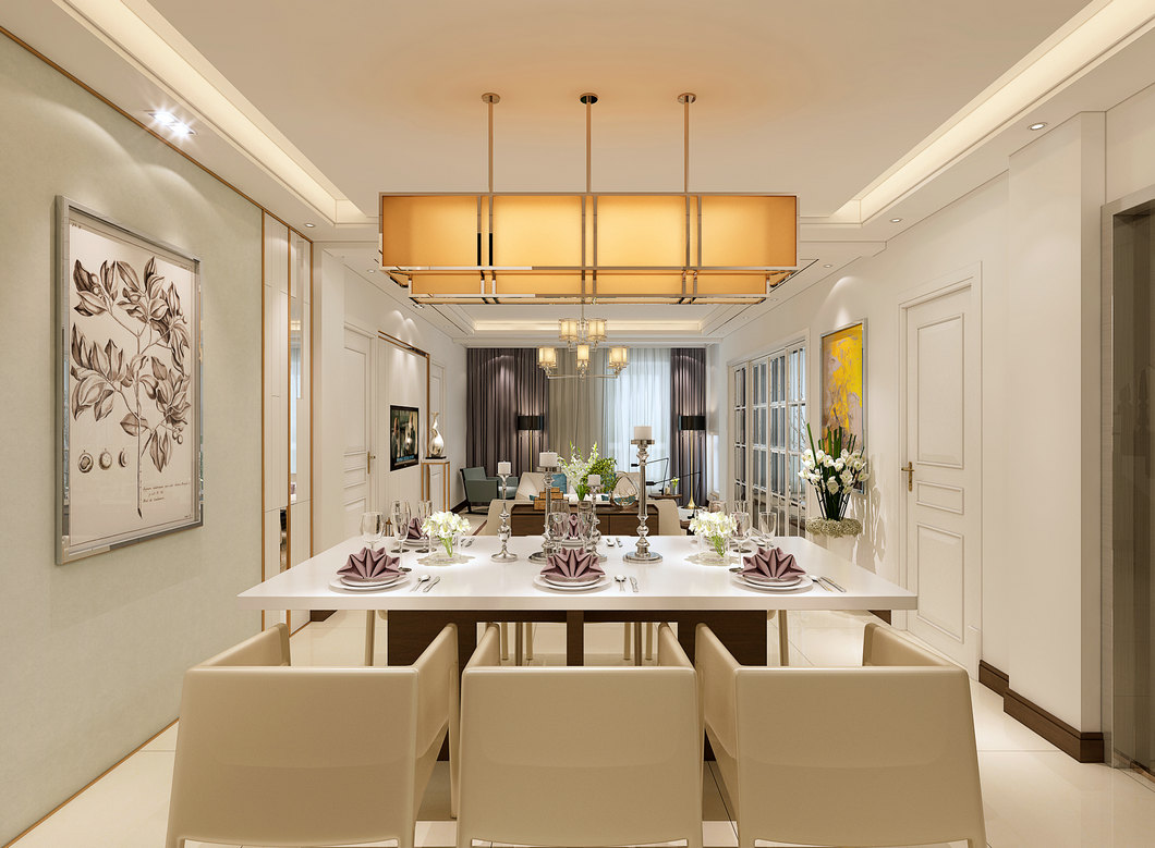 简洁实用而且美观的餐厅空间！12款现代风格餐厅装修设计