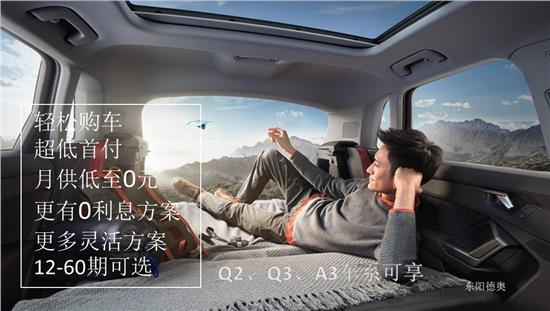  奥迪Q2L纯电动送保险 免18800元购置税