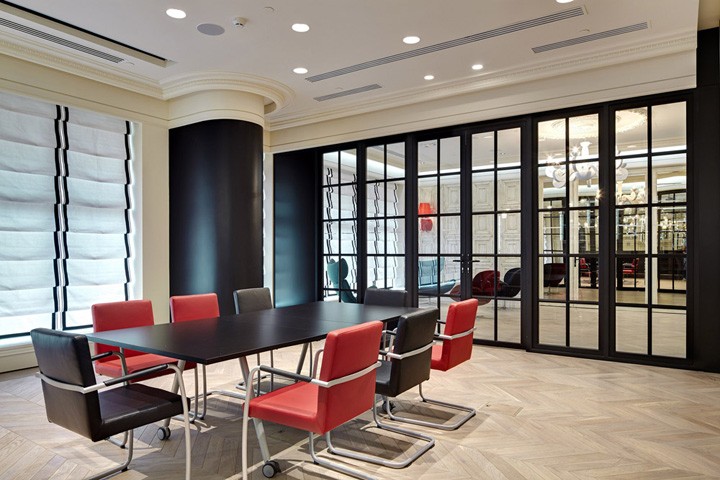 莫斯科法式酒类公司办公室设计，请你来感受浪漫风情