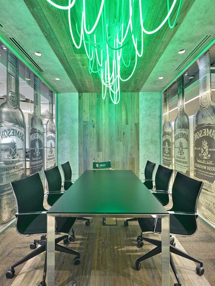 莫斯科法式酒类公司办公室设计，请你来感受浪漫风情